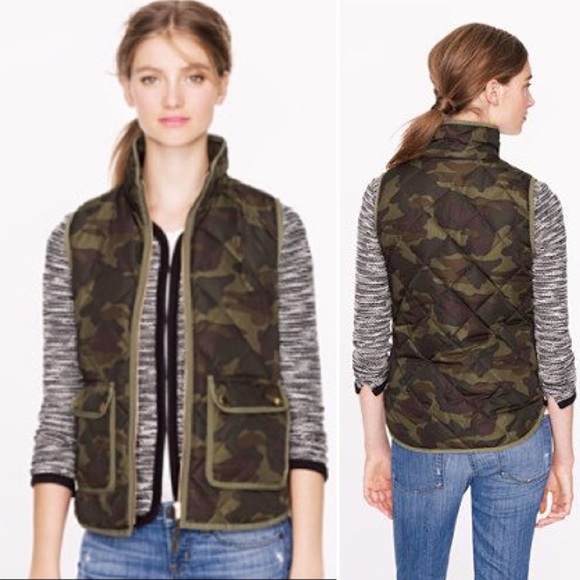 J. Crew Jackets & Blazers - J.Crew vest in camo